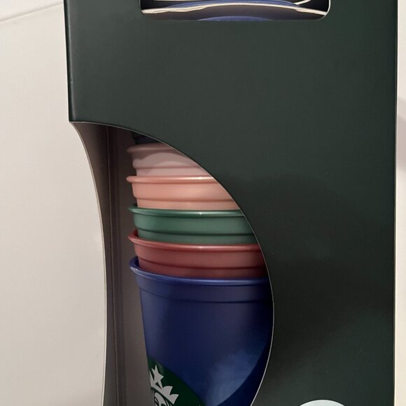 Reusable Color Changing Hot Cups from Starbucks (new in box / set‎ of 6) (w/a/x) - Picture 8 of 16